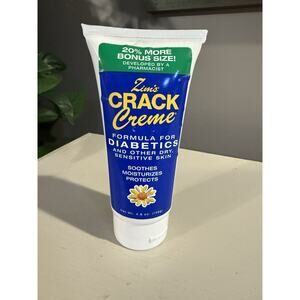 (1) Original Zim’s Crack Creme Diabetics Aloe/Arnica 4.8 oz LARGE TUBE VHTF